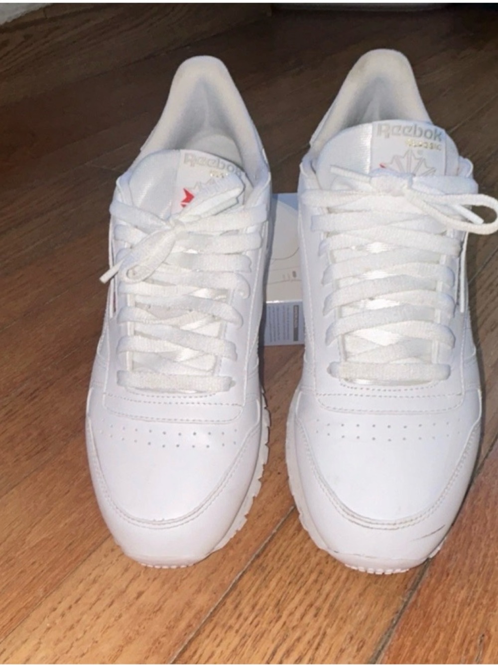Reebok White Low-Top Men's Sneakers